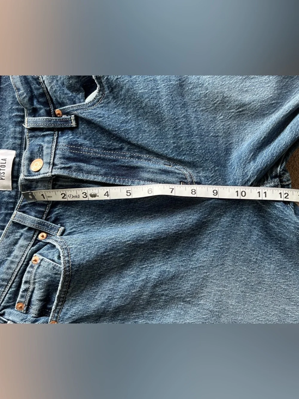 pistola Cassie Super High Rise Straight Jean - Picture 7 of 8